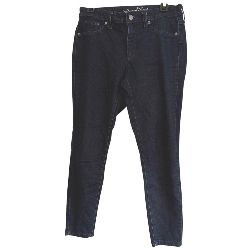 Universal Thread Womens Skinny Jeans Dark Wash Indigo Blue Denim Size 8/29S